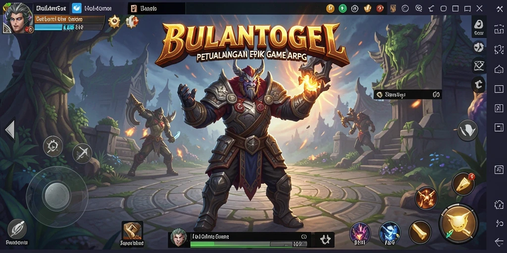 Gameplay seru di dunia BULANTOGEL yang luas.
