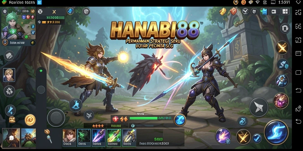 Tampilan gameplay menarik dari HANABI88 yang penuh strategi.