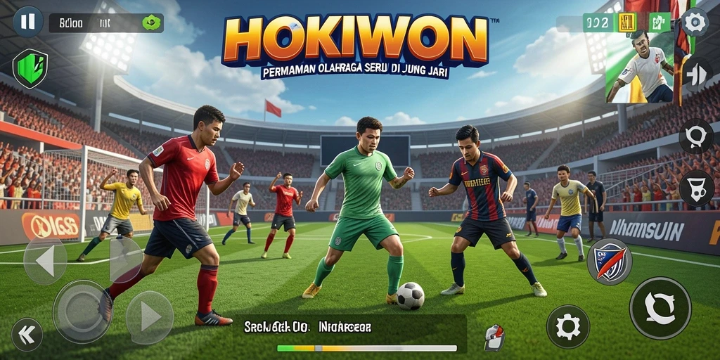 Tampilan gameplay HOKIWON yang mendebarkan dan grafis yang memukau.