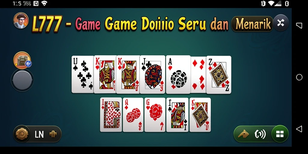 Tampilan menarik dari gameplay L777 dalam permainan Domino.