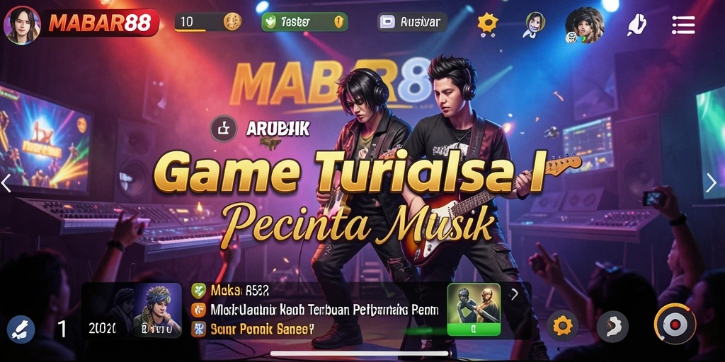 Gameplay MABAR88 yang seru dengan musik interaktif.