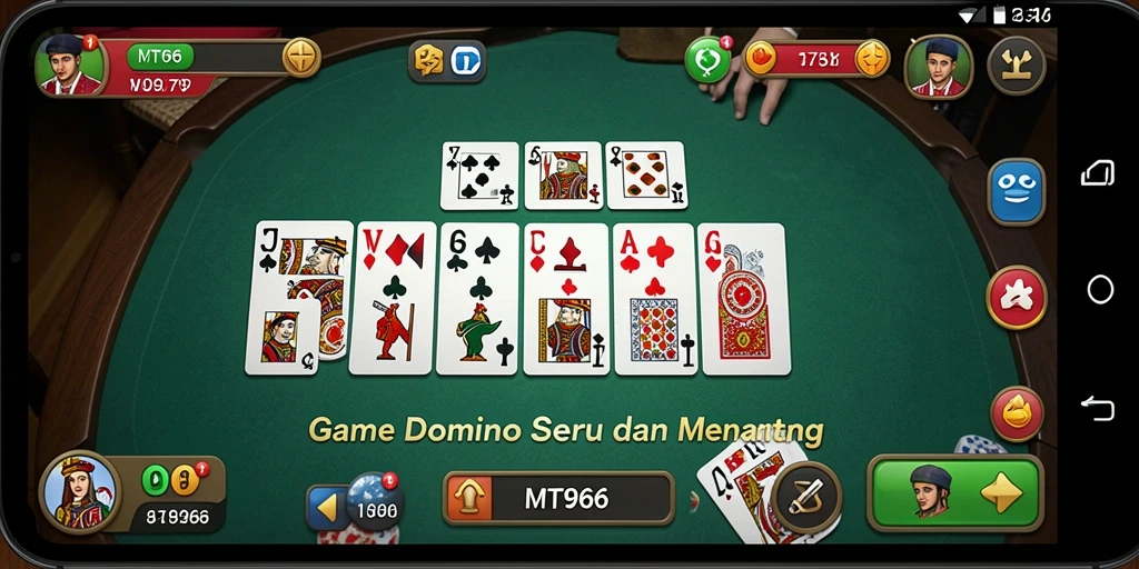 Tampilan gameplay seru di MT966 dengan teman